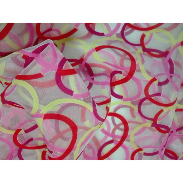 Visillo aros de colores