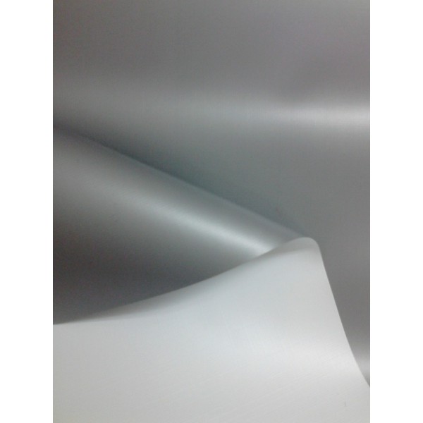 Foscurit oscurante opaco PLATA y BLANCO ancho 150