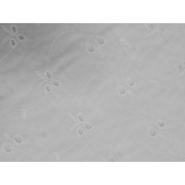 Batista perforada color BLANCO