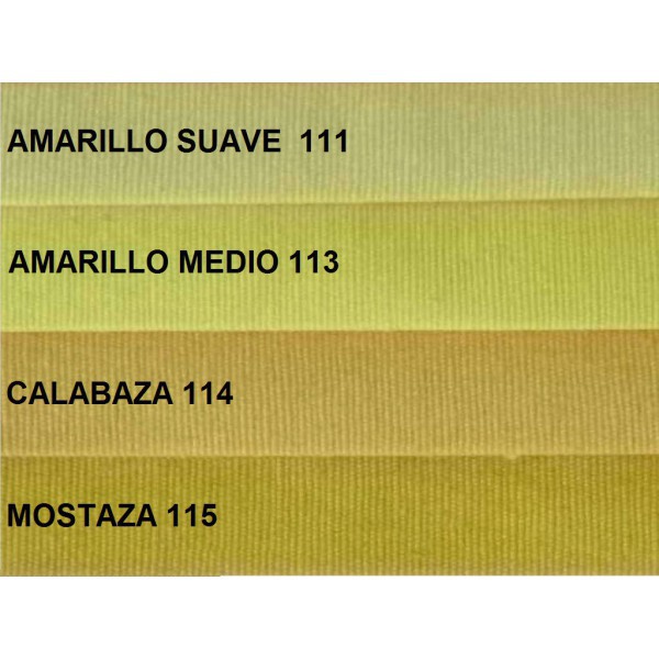 Loneta Calidad Extra AMARILLA  MOSTAZA CALABAZA
