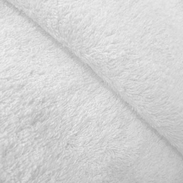 Felpa rizo BLANCO 100% ALGODÓN Excelente Calidad