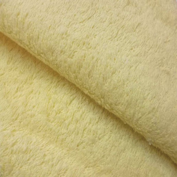 Felpa rizo AMARILLO 100% ALGODÓN Excelente Calidad