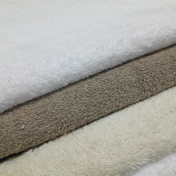 Felpa rizo BEIGE 100% ALGODÓN Excelente Calidad 2