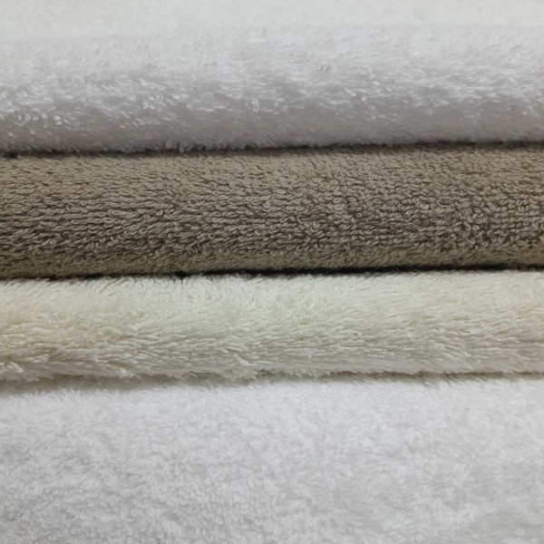 Felpa rizo BEIGE 100% ALGODÓN Excelente Calidad