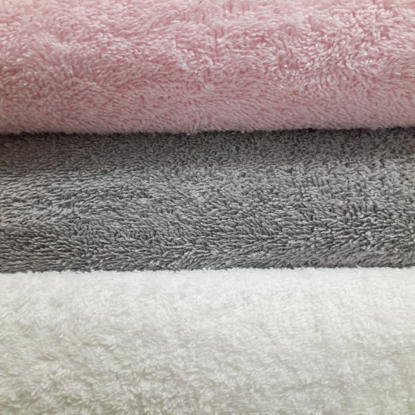 Felpa rizo ROSA 100% ALGODÓN Excelente Calidad 2