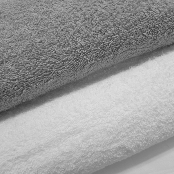 Felpa toalla bebé BLANCA  100% ALGODÓN Excelente Calidad