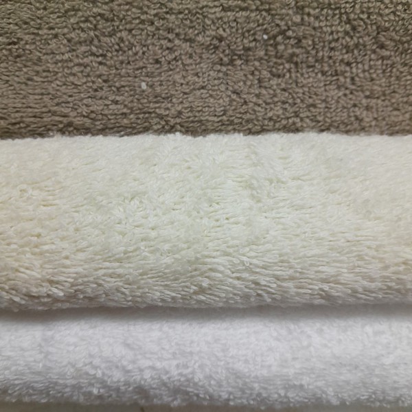 Felpa toalla bebé BEIGE 100% ALGODÓN Excelente Calidad