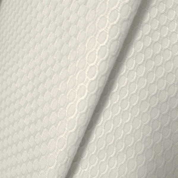 Piqué Textura Rombos Grandes CRUDO