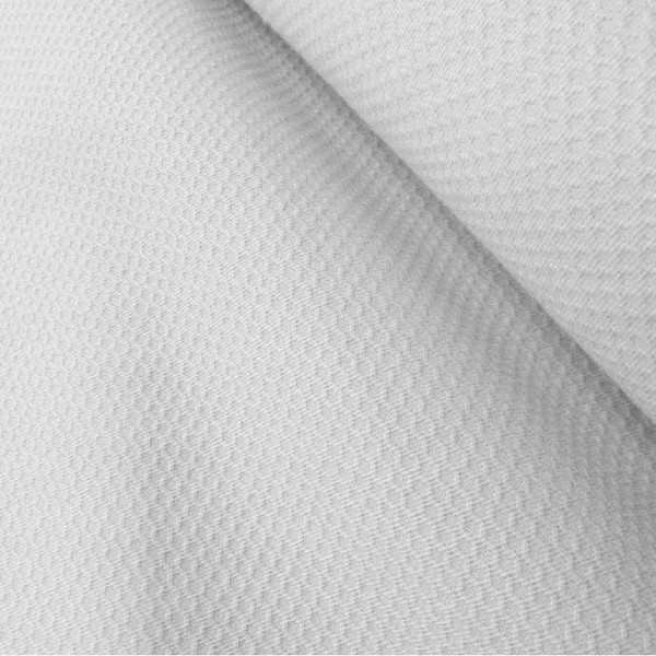 Piqué nido de abeja BLANCO
