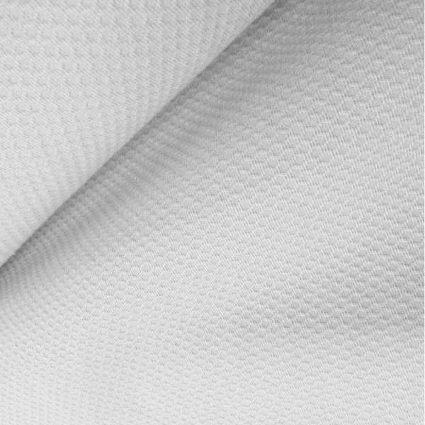 Piqué nido de abeja BLANCO