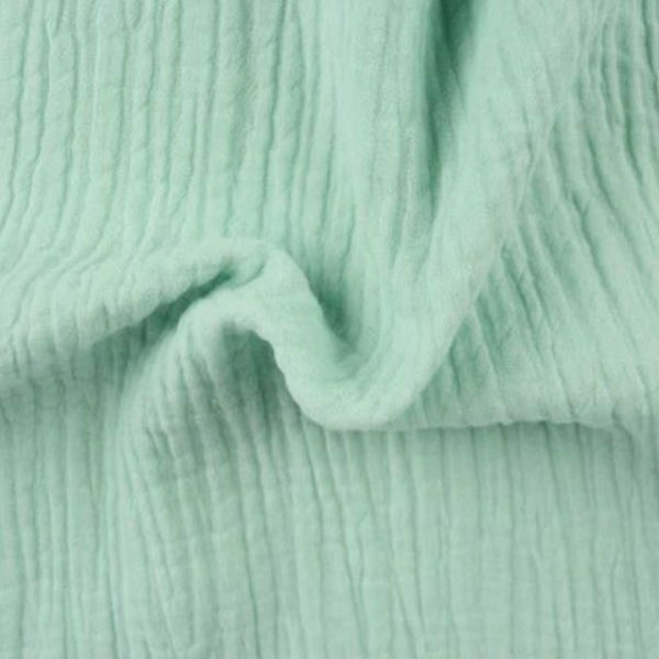 Bambula o muselina VERDE AGUA