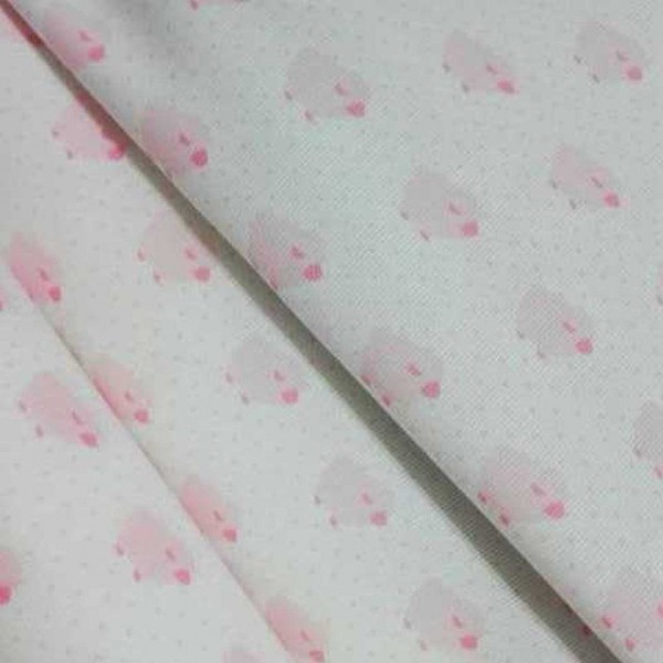Pollitos rosa 100% algodón