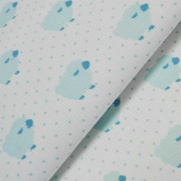 Pollitos azul 100% algodón 2