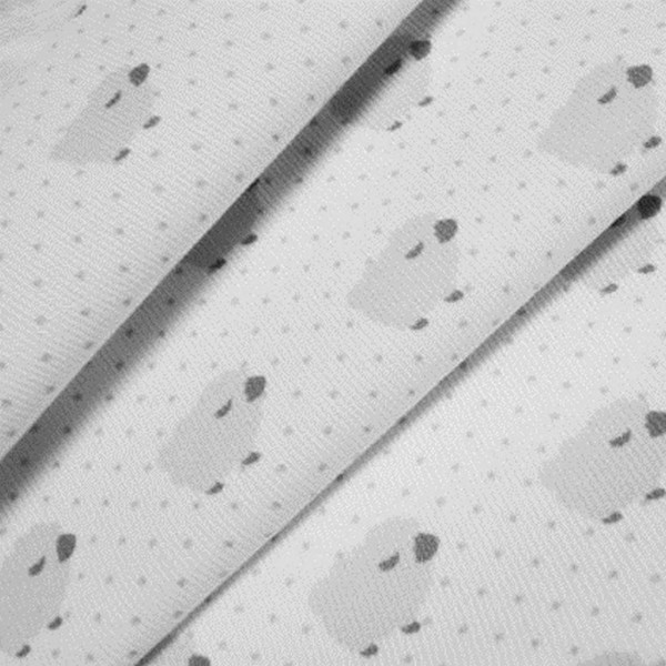 Pollitos Gris 100% algodón 2