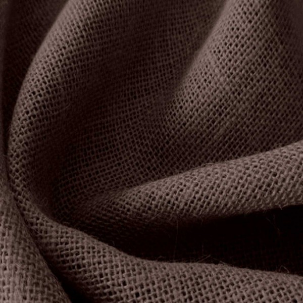 Arpillera o tela de saco MARRÓN CHOCOLATE ancho 150