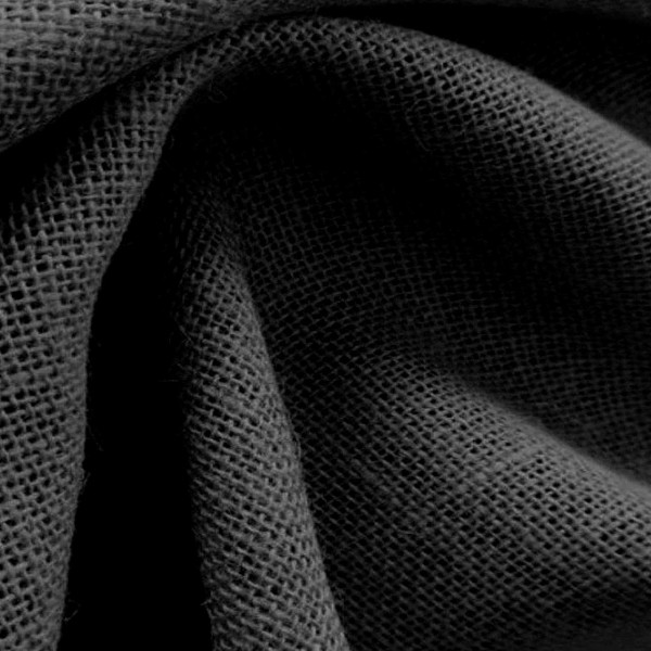 Arpillera o tela de saco color NEGRO ancho 150