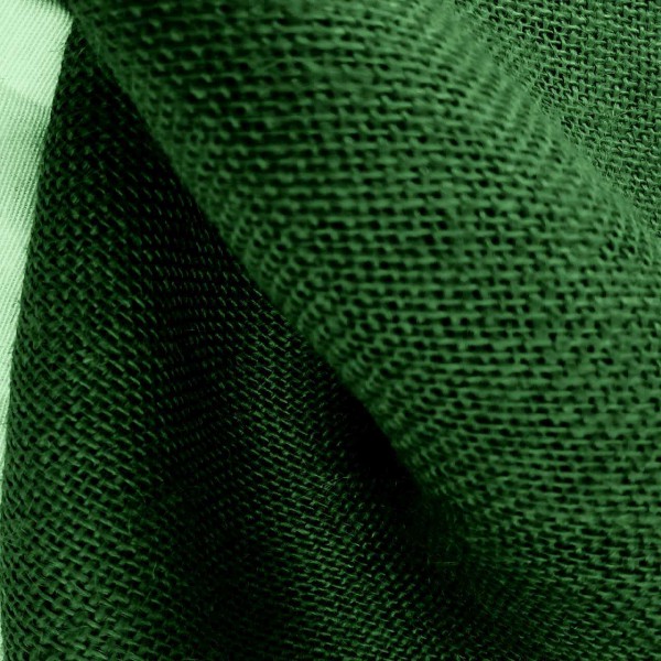 Arpillera o tela de saco VERDE OSCURO ancho 150