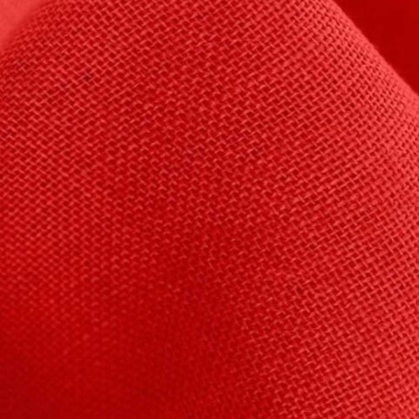 Arpillera o tela de saco color ROJO ancho 150