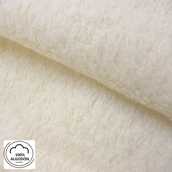 Felpa toalla bebé BEIGE 100% ALGODÓN Excelente Calidad