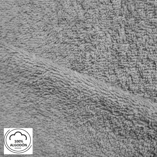 Felpa toalla bebé GRIS 100% ALGODÓN Excelente Calidad