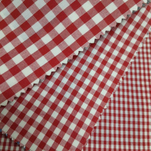 Vichy cuadros ROJO