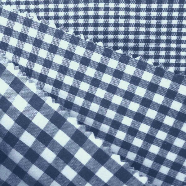 Vichy cuadros AZUL MARINO