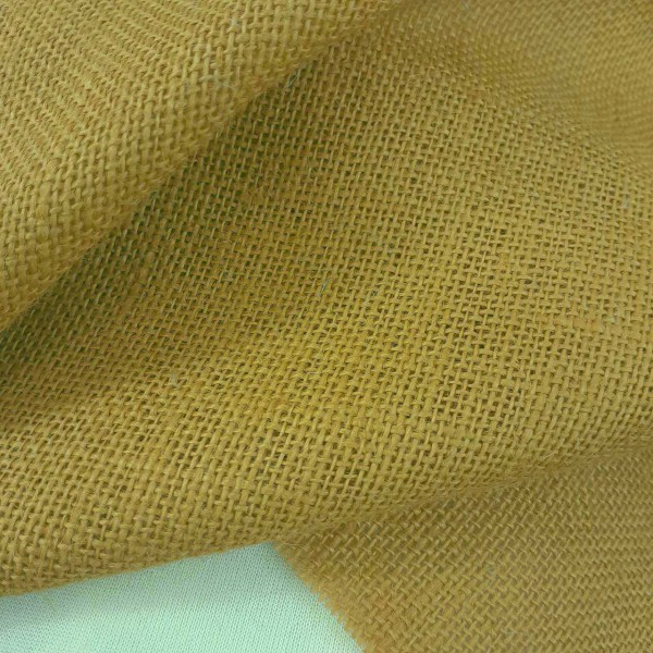 Arpillera o tela de saco color MOSTAZA ancho 150
