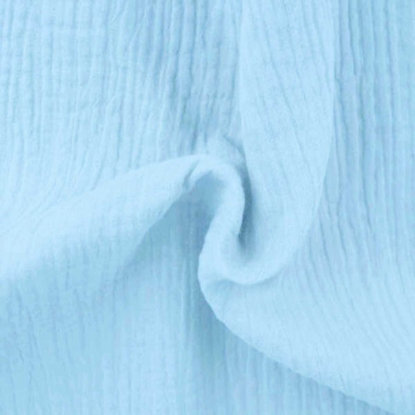 Bambula o muselina AZUL CELESTE