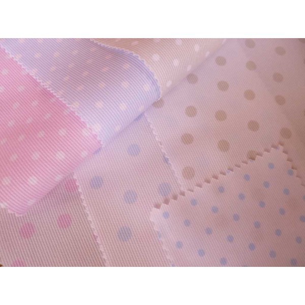 Piqué topitos varios colores disponibles